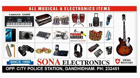 sona electronics mobile phone shop music instruments shop in gandhidham