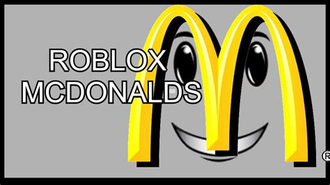 Roblox Mcdonalds Youtube