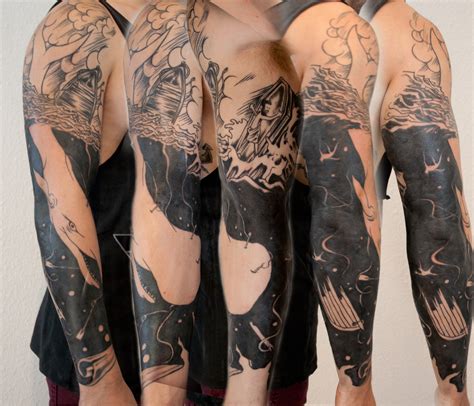 Much like the vegan for life tattoo on his neck and the massive animal rights tattoos that go up both of his arms, moby's face tattoo also has to do with his passion for living a clean lifestyle. Paper Darts — holymountaintattoo: Nico's Moby Dick sleeve ...