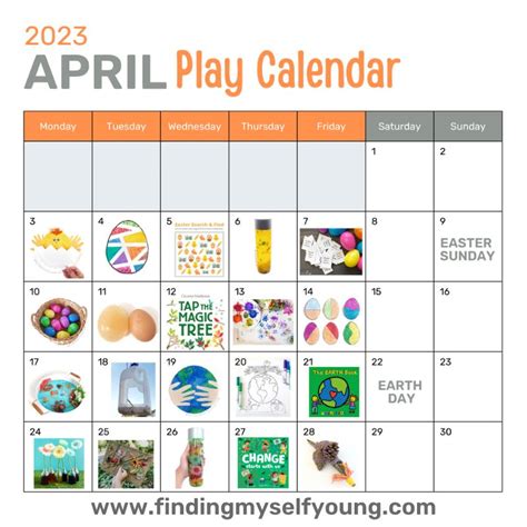 April Play Activity Ideas For Toddlers And Preschoolers Free Play