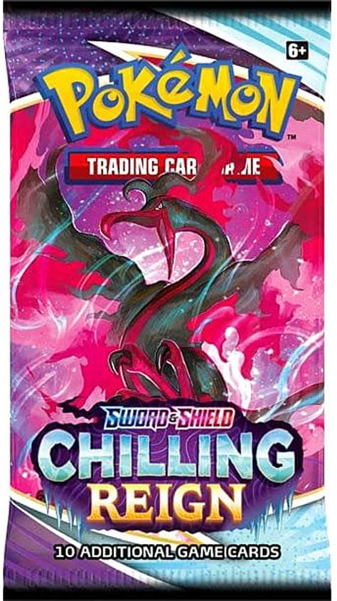 Pokemon Trading Card Game Sword Shield Chilling Reign Booster Pack 10