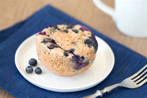 Healthy Blueberry Muffin In A Mug Recipe Hungry Girl