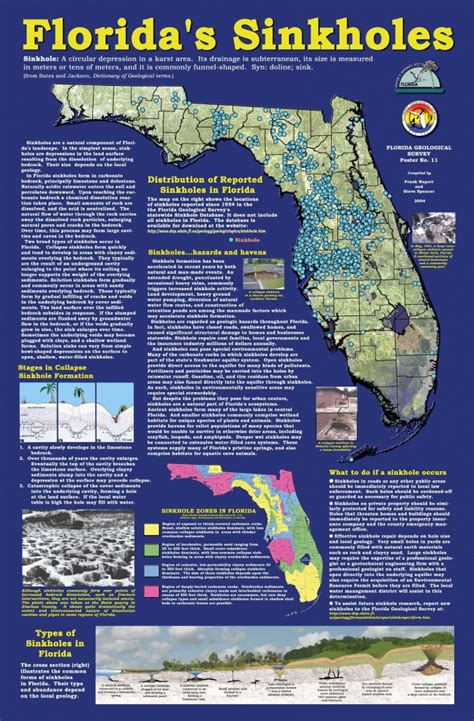 Florida Sinkhole Map By County - Printable Maps