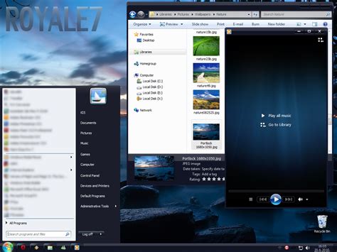 Windows 7 Basic Royale7 By Kipet On Deviantart