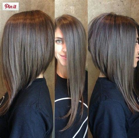 Super Long Bob Long Angled Bob Hairstyles Angled Bob Hairstyles