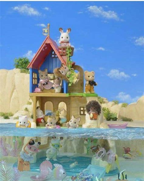 Calico Critters Families Critters 3 Sylvanian Families House Sylvania Families Cute Toys
