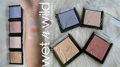 New Wet N Wild MegaGlo Highlighters Review And Swatches YouTube