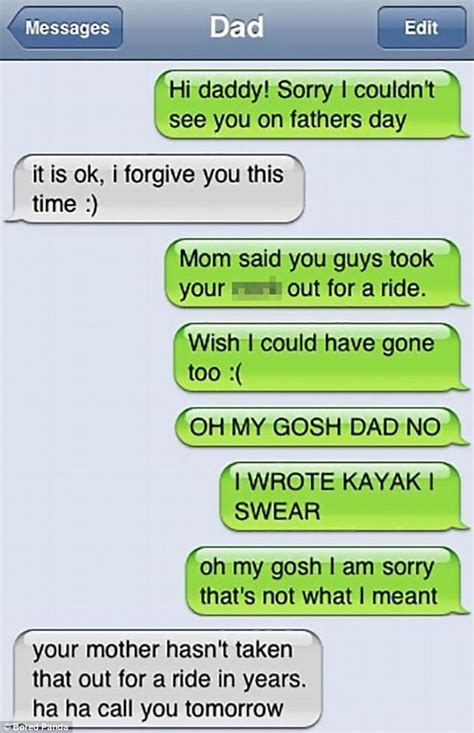 Are These The Funniest Dad Texts Ever Daily Mail Online