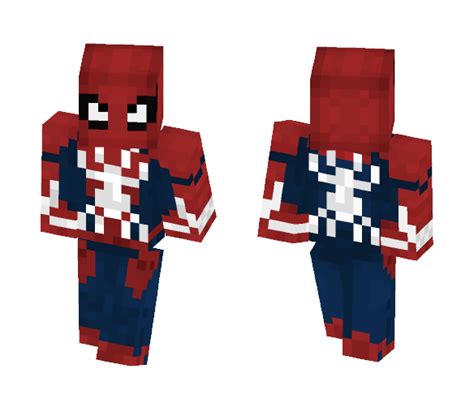 Download Spider Man Ps4 Minecraft Skin For Free Superminecraftskins