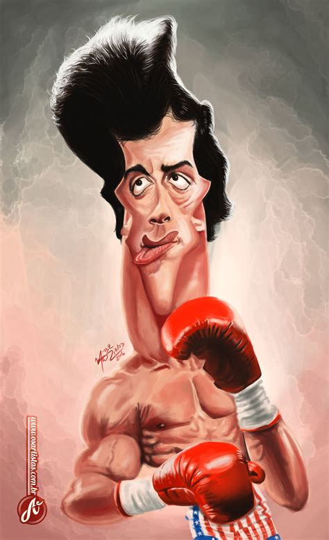 Caricaturas De Rocky Balboa Caricatura 20