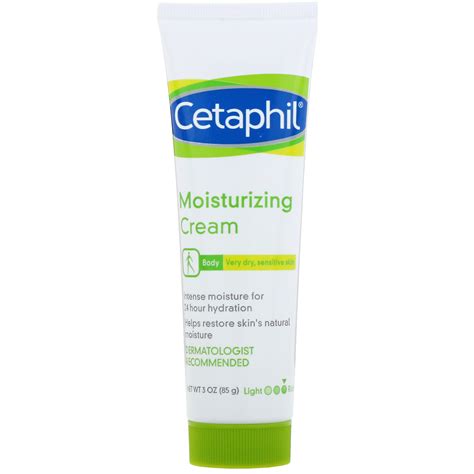 Cetaphil Moisturizing Cream Very Dry Sensitive Skin 3 Oz 85 G Iherb