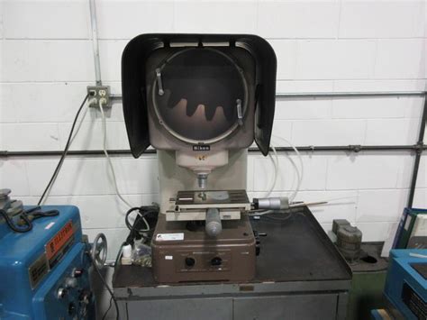 Machines Used Nikon Model 6 Shadowgraph 12 Optical Comparator With