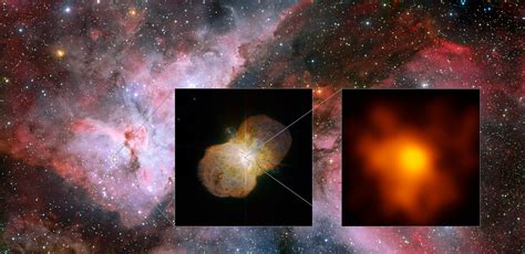 Imagem De Eta Carinae Com Maior Resolução Obtida Até à Data