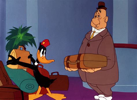 We also start to see a hint of what daffy would later become, as he is presented as more thoughtful and calculating than he usually was in his early appearances. Looney Tunes Pictures: "A Pest in the House"