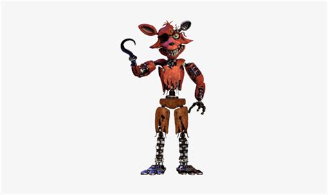 Withered Foxy Full Body Thank You Image Final Nights 4 Burnt Foxy