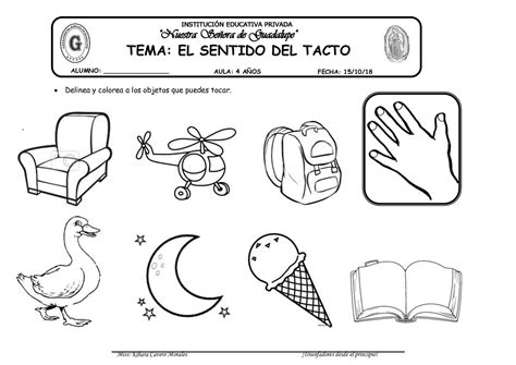 Imagenes De Tacto Para Colorear 10 Ideas De Los Sentidos Sentidos
