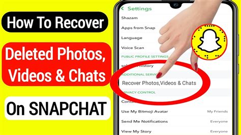 How To Recover Deleted Photos Videos Chats On Snapchat 2022