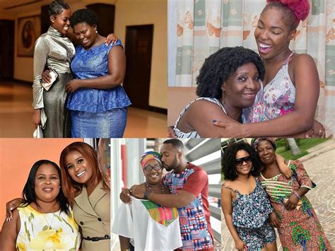Ghanaian Celebrities With Their Mothers Prime News Ghana