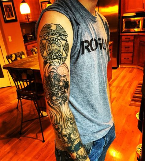 Law enforcement tattoos | Tattoos, Tattoos for guys, Cool tattoos