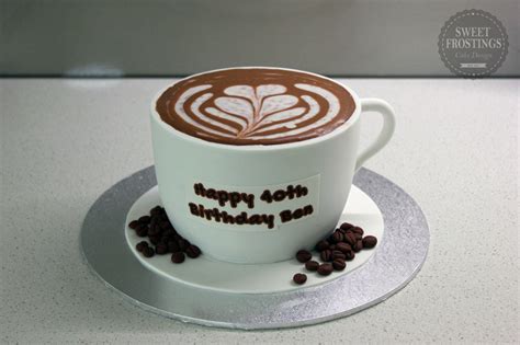 They are all about coffee. Birthday Cakes - Sweet Frostings Cake Design