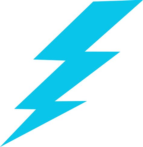Blue Lightning Bolt Clip Art At Vector Clip Art Online
