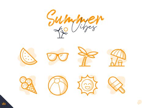 Free Summer Vector Icon By Serpi001 On Dribbble