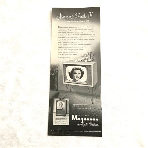 Magnavox Tv Etsy