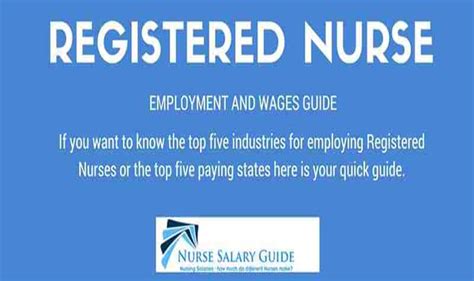Popular Nurse Salaries Infographic Visualistan