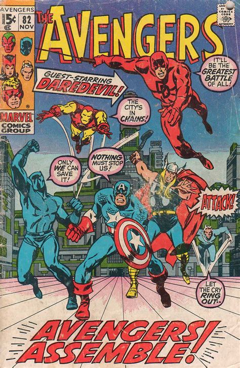 Read Online The Avengers 1963 Comic Issue 82