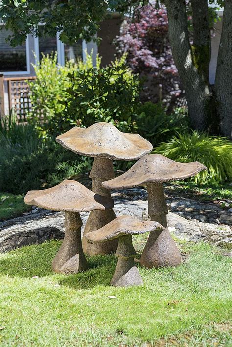 Very Attractive Decorative Garden Mushroom Ornament Made From