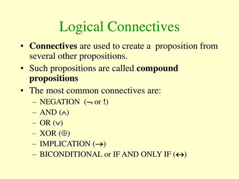 Ppt An Introduction To Logic Powerpoint Presentation Free Download