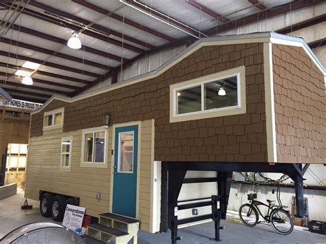 We don't advertise low prices to bring you in and. 32' Gooseneck Westbury Tiny House with Awesome Living Room