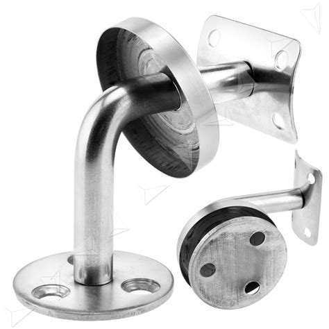 Wyre direct brass banister brackets handrail bracket stair rail solid. Stair Handrail Guard Rail Mount Banister Support Wall ...