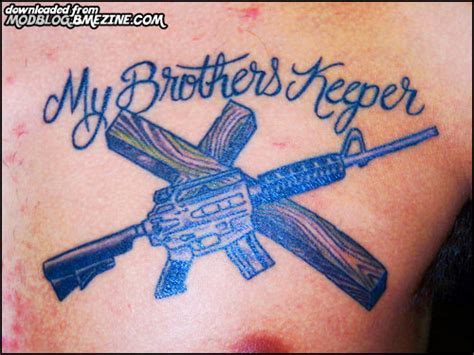 Brothers Keeper Tattoo Bme Tattoo Piercing And Body Modification News