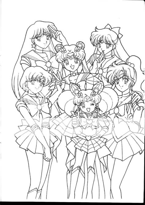 Printable Coloring Pages Coloring Page For Sailor Moon