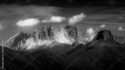 Dolomites Val Di Fassa Italy Stock Photo Adobe Stock
