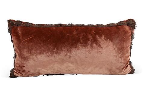 Sofas, sectionals, platform beds, chairs, loveseats, futons Copper Colored Silk Velvet Throw Pillow on OneKingsLane ...