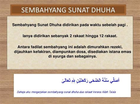 Cara Sembahyang Sunat Dhuha / Solat dhuha adalah salah satu solat sunat