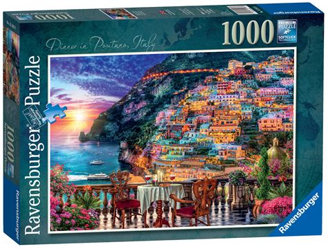 Pieces interlock and the ball will stay together when assembled. 15263 Ravensburger Dinner in Positano, Italy Jigsaw Puzzle ...