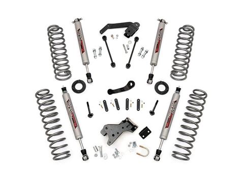 682s Rough Country 4 Inch Suspension Lift Kit For The Jeep Wrangler