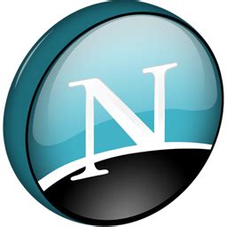 Netscape Navigator Icon / Netscape Icon | SoftDimension Iconset ...