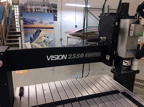 Used Vision 2550 Cnc Router Mmi Direct