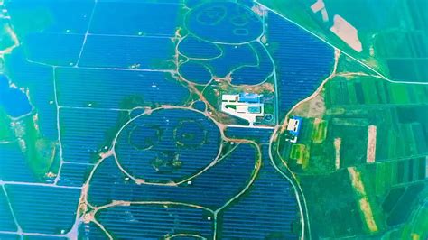 Panda Shaped Solar Power Station Leads Chinas Capital Of Coal On