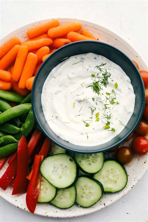 Quick And Easy Veggie Dip Recipe Lose Belly Fat