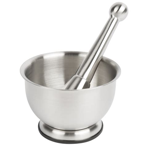 5 Stainless Steel Mortar And Pestle Set