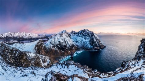 Winter Mountains Panorama 4k 8k Wallpapers Hd Wallpapers