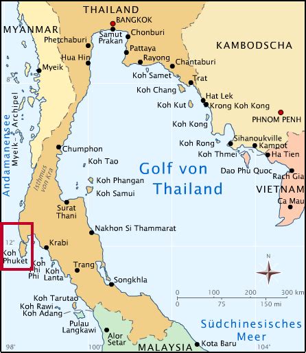 The land area of phuket island is more than 500 square kilometers, and it's over 50km from north to south. One Way Flights Deals From Bangkok To Phuket