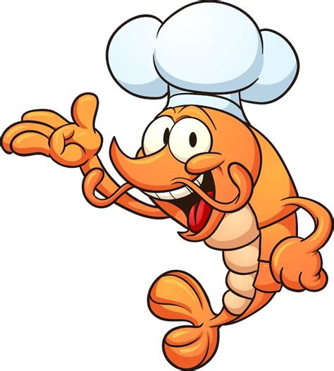 Chefshrimp Vector Premium