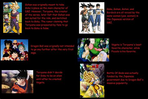 Dragon Ball Facts
