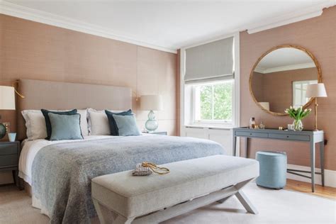 South London Georgian Townhouse Master Bedroom Interior Designers